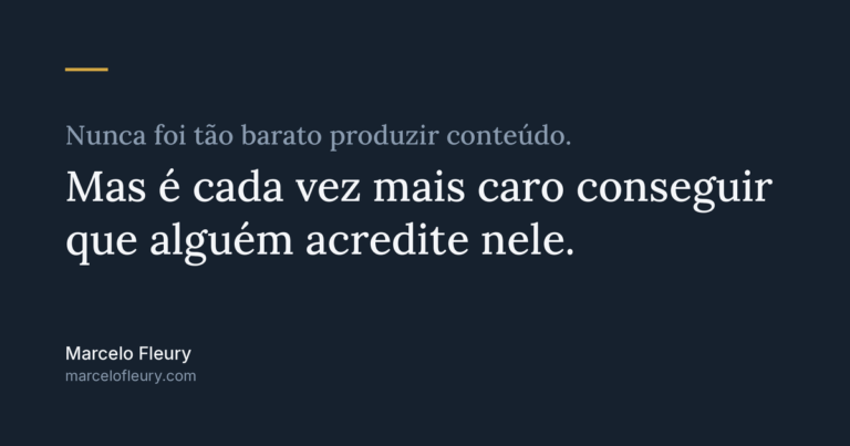 A Comunicação mudou (de novo) e ninguém notou